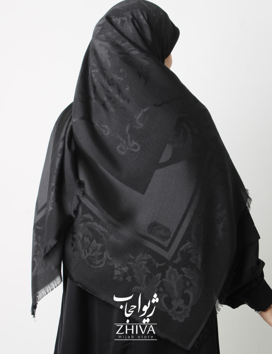 روسری لمه مشكی