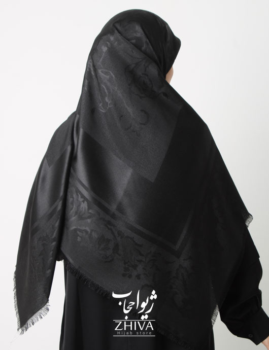 روسری لمه مشكی