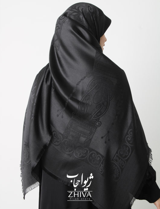 روسری لمه مشكی