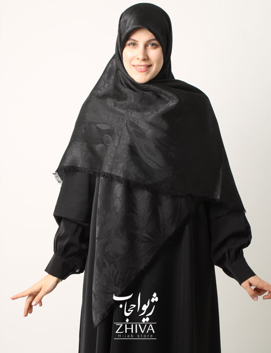 روسری لمه مشكی