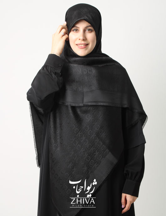 روسری لمه مشكی