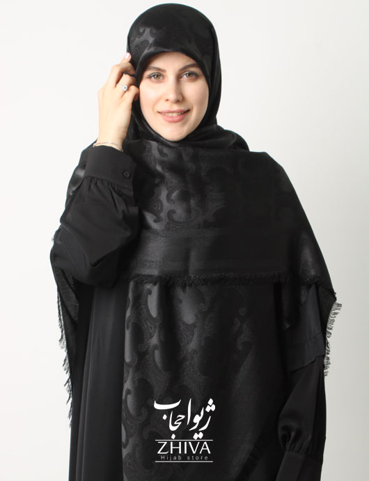روسری لمه مشكی