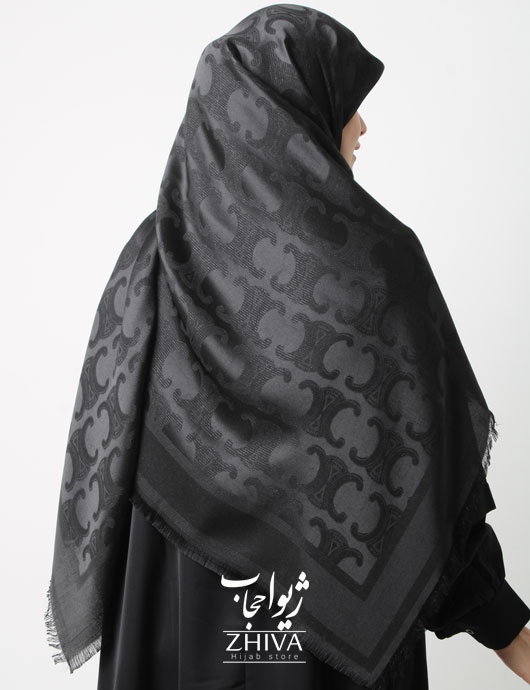 روسری لمه مشكی