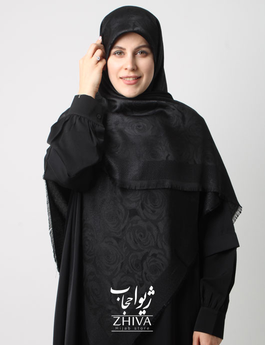 روسری لمه مشكی