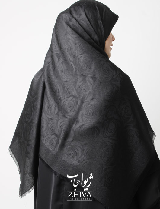 روسری لمه مشكی