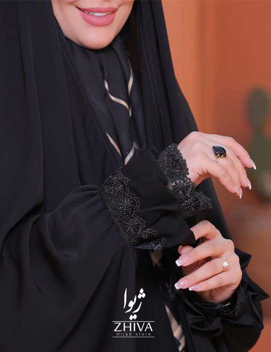 چادر عربی پلیسه شکوفه