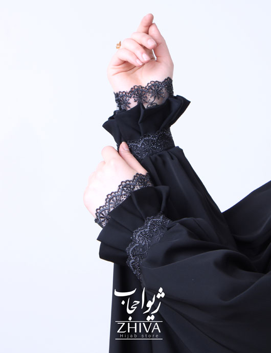 چادر عربی پلیسه شکوفه