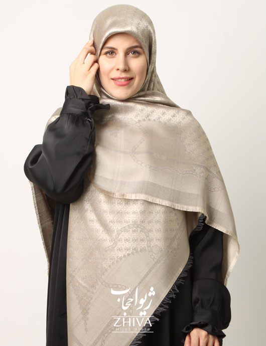 روسری لمه دور ريش قواره 140 كد 50