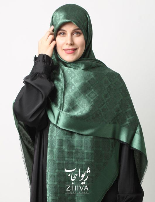 روسری لمه دور ريش قواره 140 كد 53