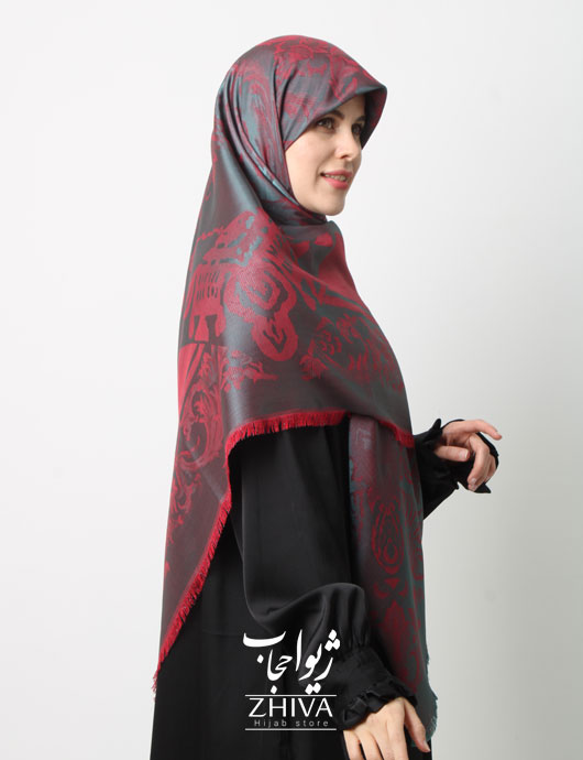 روسری لمه دور ريش
