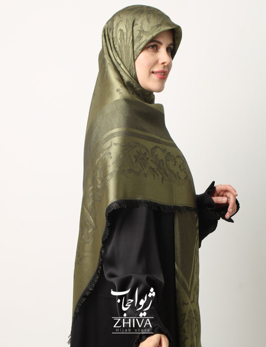 روسری لمه دور ريش