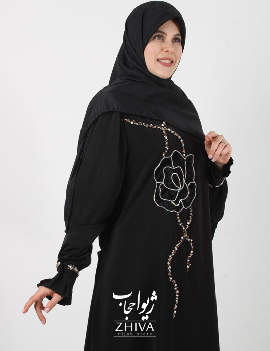 مانتو عبایی جواهردوزی