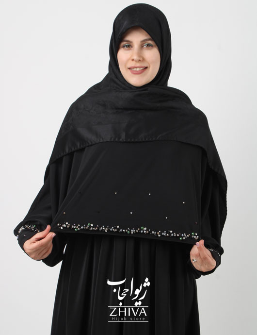 مانتو عبایی جواهردوزی