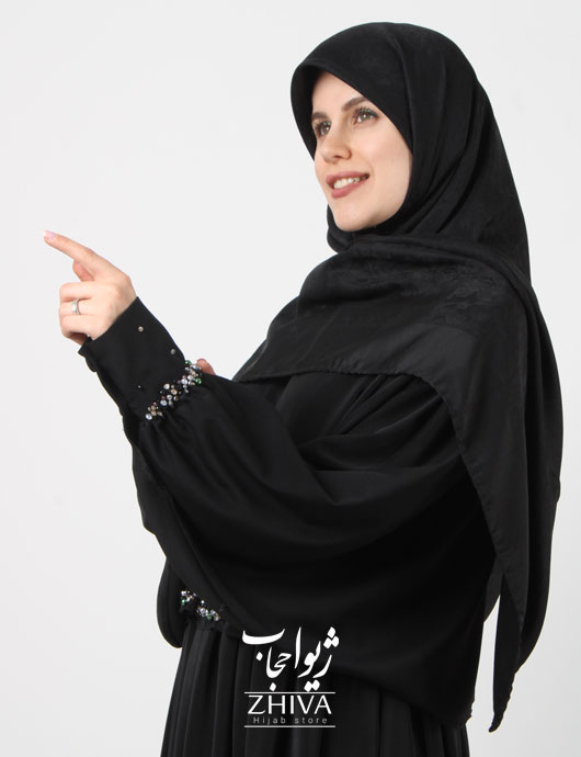 مانتو عبایی جواهردوزی