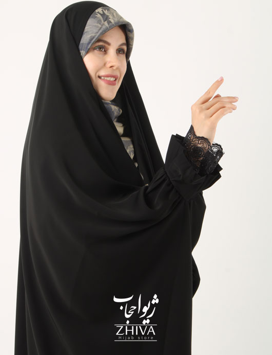 چادر عربی پلیسه آسنات