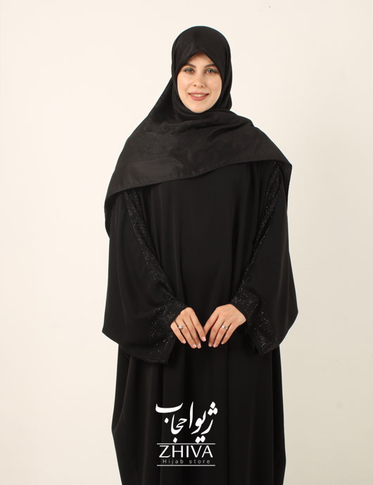 مانتو عبایی نگين كوبی