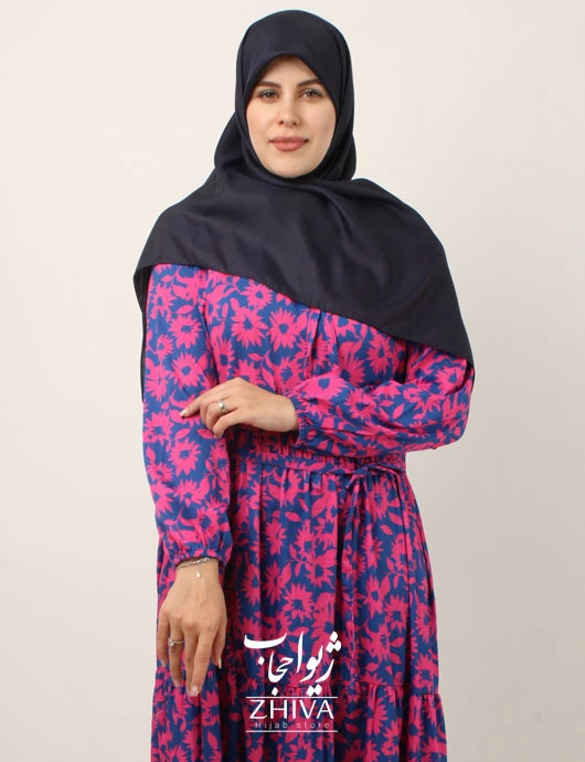 پيراهن ساحلی سه طبقه چين فلور كد 16