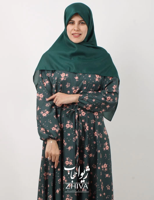 پيراهن ساحلی كلوش فلور كد 10