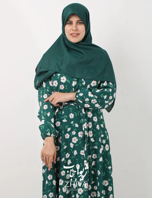 پيراهن ساحلی كلوش فلور كد 17
