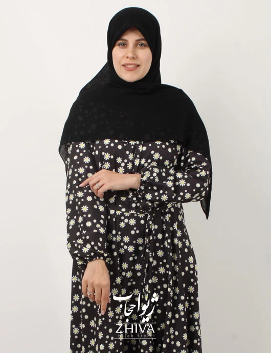 پيراهن ساحلی كلوش فلور كد 27