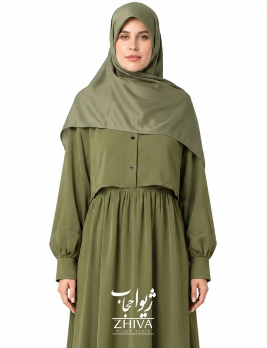 مانتو عبایی شهلا