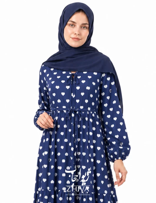 پيراهن ساحلی سه طبقه چين فلور كد 30