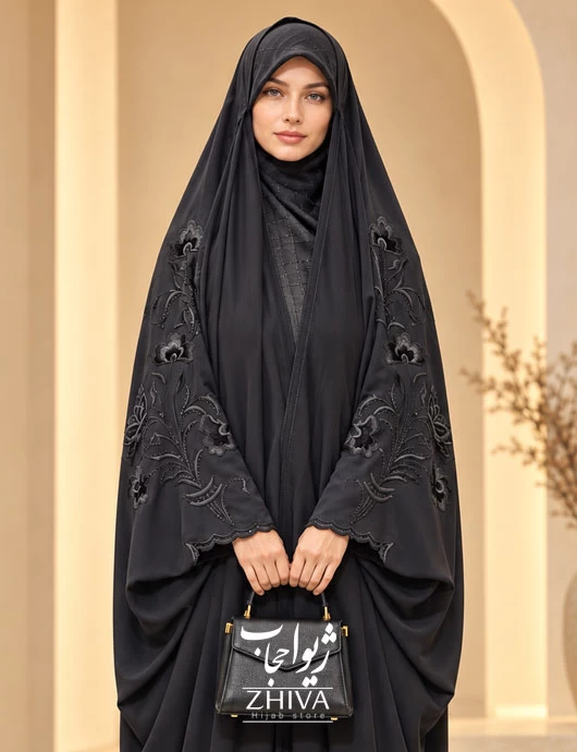 چادر عربی گلدوزی اسليمی ندا