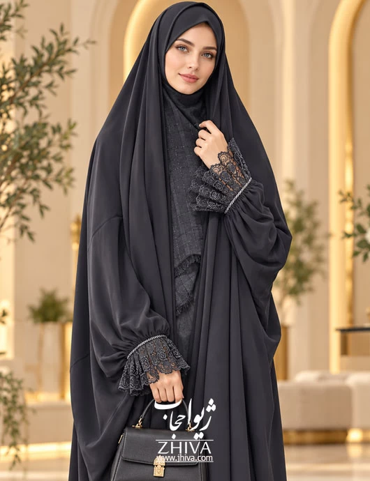 چادر عربی تور قیطون زمرد ندا ويتنام