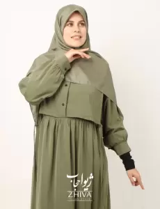 مانتو عبایی شهلا